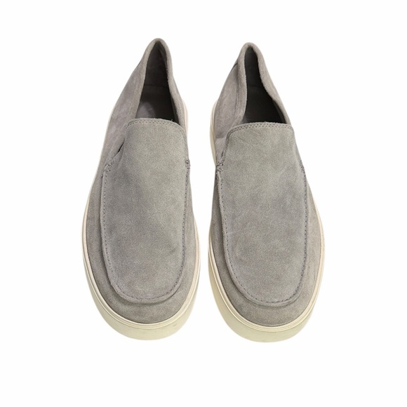 Vince Taro Gray Suede Loafers Size 10 main image 5
